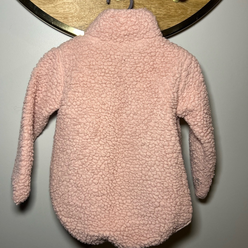5 For $30 Carter's Cozy Pink Fleece Pullover - Picture 6 of 6